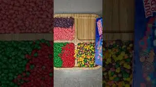 Filling platter with Nerdscandy #asmrsounds #oddlysatisfying #asmr #viralvideo #nerds #satisfying