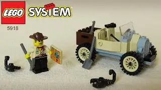 LEGO SYSTEM - Scorpion Tracker (Set 5918 - Adventurers Egypt Desert - Speed Build Instructions)