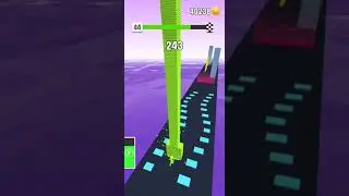Stack Colors Gameplay level 44 TalhaPro Best Hyper Casual Offline Mobile Games Free Games #shorts