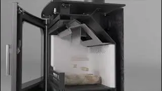 The Innovative Active Baffle System on the Purevision Multi Fuel Stoves