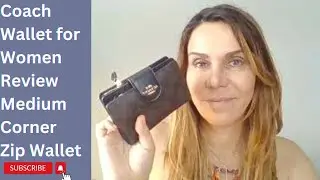 Review Coach Wallet for Women - Corner Zip Wallet in Signature Canvas
