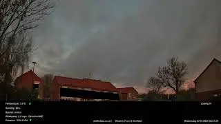 Time-Lapse 07 January 2026  - Sheffield UK