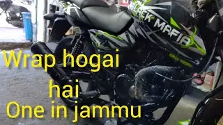 Pulsar 200 cc full-body wrapped #yt #h2 #yt @gollumodify.1244. Shop name:- Gollumodify 