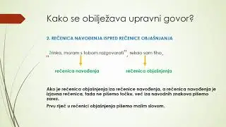 Upravni i neupravni govor