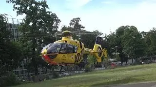 RTH Christoph 23 Luftrettung ADAC/BW BWZK Koblenz landet an Uniklinik Bonn am 08.06.17