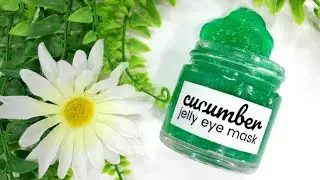 How to Make Cucumber Jelly Eye Mask