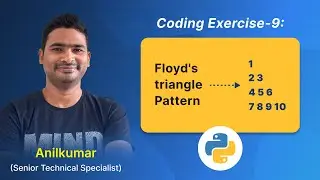 P89 - Code with Anil: Floyd's Triangle Pattern Explained [తెలుగు]