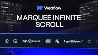 Webflow Infinite Marquee / Marquee Infinite Carousel Loop / Infinite Marquee Horizontal Scroll