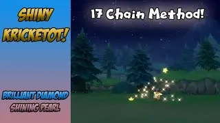 Shiny Kricketot - 17 Chain Method // Pokemon Brilliant Diamond/Shining Pearl