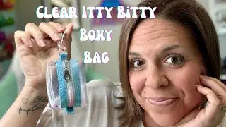 Let&rsquo;s sew a CLEAR Itty Bitty Boxy Bag from Oklaroots!