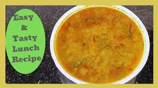 Easy Parippu Irumbanpuli Curry | Dal Bilimbi Curry without Coconut | Easy Curry for Lunch Menu |