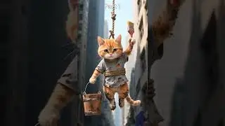 Poor cat became rich part 1 #cats #shorts #animals