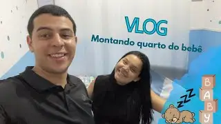 Vlog montando o quartinho do beb&ecirc;| arrumando o cantinho do baby| di&aacute;rio de reforma 💙