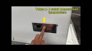 Tutorial cara setting control digital chest freezer product AQUA untuk tipe EC series