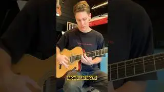 TAGIMA Cartagena! Viol&atilde;o Flat Nylon! Confira! #musica #guitar