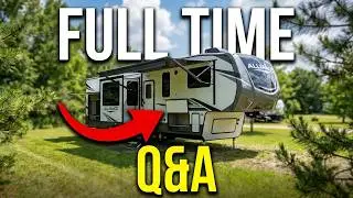 Full-Time RV Living Couple Tour and Questions Answered