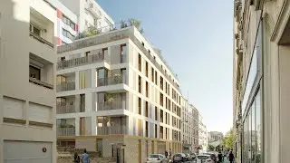🏗️ Une 1&egrave;re en France! Seqens construit un b&acirc;timent en structure mixte fa&ccedil;ade &laquo; Bois-B&eacute;ton &raquo; &agrave; Paris