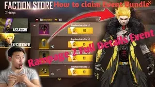 Free Fire Rampage 2 Uprising Event full Details || Rampage Event
