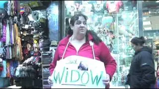 Widow Guilts Strangers Into Giving Her Valentine's Flowers