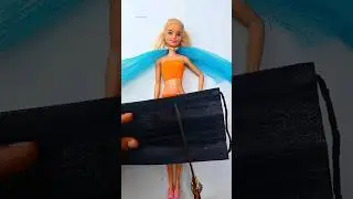 DIY doll dress making|Barbie Hacks and Crafts #miniature #fashion #diy #dress #joancreations #shorts