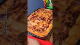 Como hacer un deliciosos PASTICHO o LASA&Ntilde;A de MARISCOS 🦀🪼🫳🏼😋 #shorts #lasagna #lasa&ntilde;a