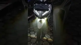Tes nyala Lampu D2 LASER RX1 Vario