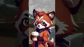 Erster Mod und Skizzen! #vtuber #furry #redpanda #artist #art #shorts #short