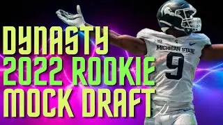 2022 Dynasty Rookie Mock Draft | 2021 Dynasty Fantasy Football | 2.0 - Running Back Heavy