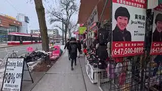 Toronto ChinaTown to Yonge-Bloor New Year Eve 2025 / Insta360 Go Ultra