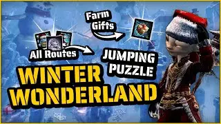 Winter Wonderland Jumping Puzzle - All Routes - Wintersday JP in Guild Wars 2