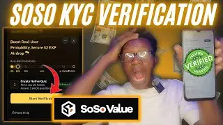 KYC-прохождение аирдропа Sosovalue запущено &mdash; как пройти его за 7 минут | СДЕЛАЙТЕ ЭТО