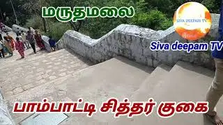 பாம்பாட்டி சித்தர் குகை // papatti siddar gugai maruthamalai