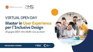 Virtual Open Day - Master in User Experience per l'Inclusive Design (II edizione)