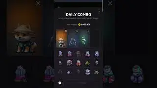 PIXELTAP BY PIXELVERSE DAILY COMBO CARDS 11 JULY  TODAY #pixelverse #pixeltapcombo #shorts