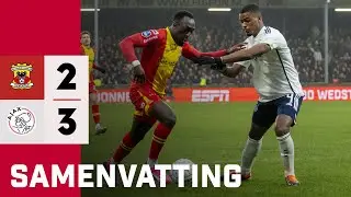 😤 Nederlaag in eigen huis tegen Ajax | Samenvatting Go Ahead Eagles - Ajax