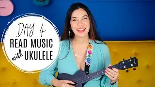 DAY 4 - Reading BEETHOVEN Music Notation with Ukulele! - Tutorial by a Music Teacher