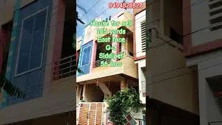 house for sell siddipet G+1 ground floor 1bhk 2nd floor east1bhk and north1bhk