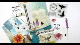 Homebound Unboxing- a Bible journaling creative devotional kit