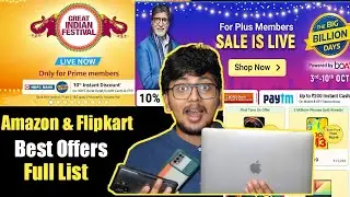 Amazon and Flipkart 
