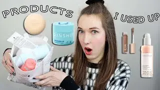 conscious beauty products I used up What would I repurchase? | makeup and skincare