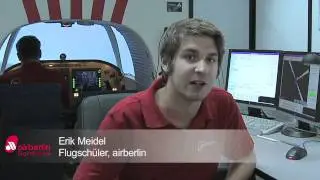 Mit der airberlin flightschool ganz nach oben