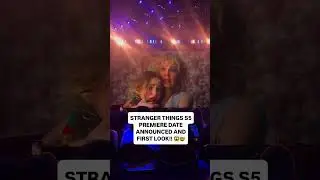 Stranger things season 5 First Look | Stranger things date announcement | Premiere #thefinalchapter