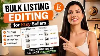 Bulk Edit Your Etsy Listing and Images in minutes | Sortaflow For Etsy Sellers