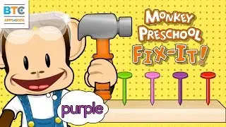Обезьяна Дошкольная Fix -It App для детей