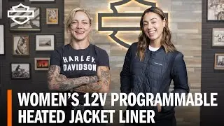 Harley-Davidson Women&rsquo;s 12V Programmable Heated Motorcycle Jacket Liner Overview
