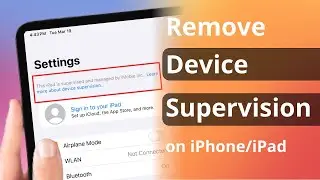 Как отключить контроль устройства на iPhone/iPad 2025
