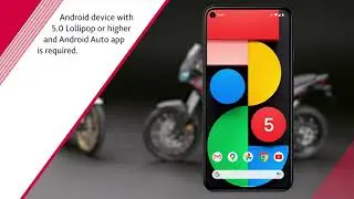 Using Android Auto on Africa Twin