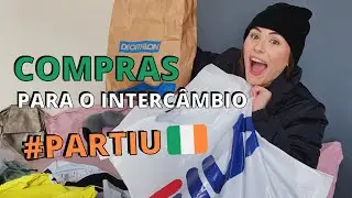 COMPRAS PARA O MEU INTERCÂMBIO NA IRLANDA - Isabella Queiroz