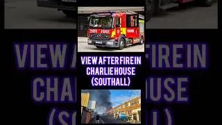 After massive fire, still investigations are in progress (Southall) #trending #fire #reels #uk