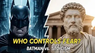Batman vs Stoic Philosophy: Who REALLY Controls Fear? (Ancient Wisdom vs Modern Hero)